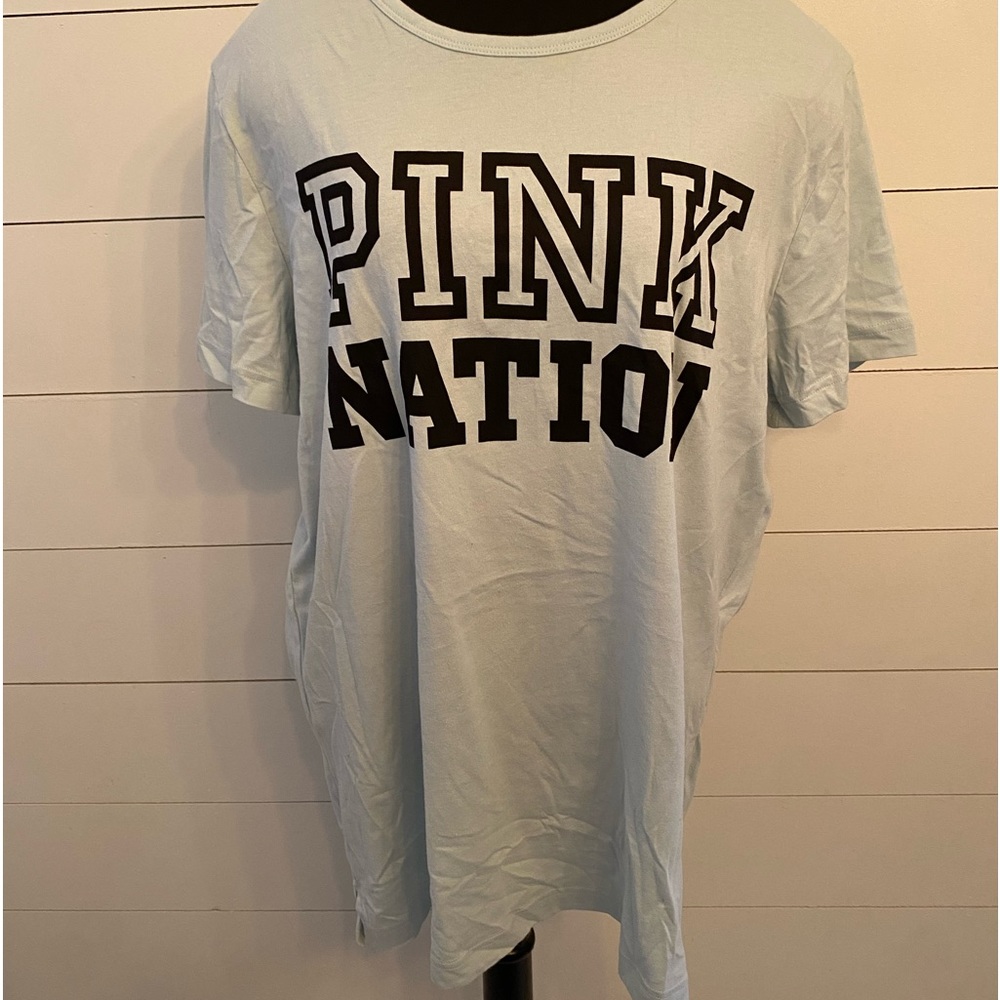 New Victoria secret PINK size medium blue top